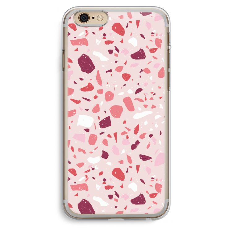 Terrazzo N°15: iPhone 6 Plus / 6S Plus Transparant Hoesje