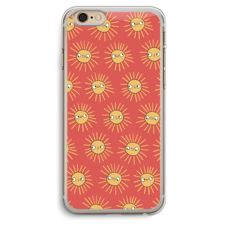 Zon: iPhone 6 Plus / 6S Plus Transparant Hoesje