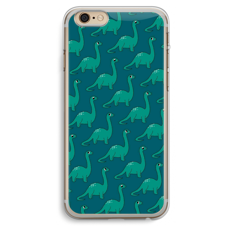 Diplodocus: iPhone 6 Plus / 6S Plus Transparant Hoesje
