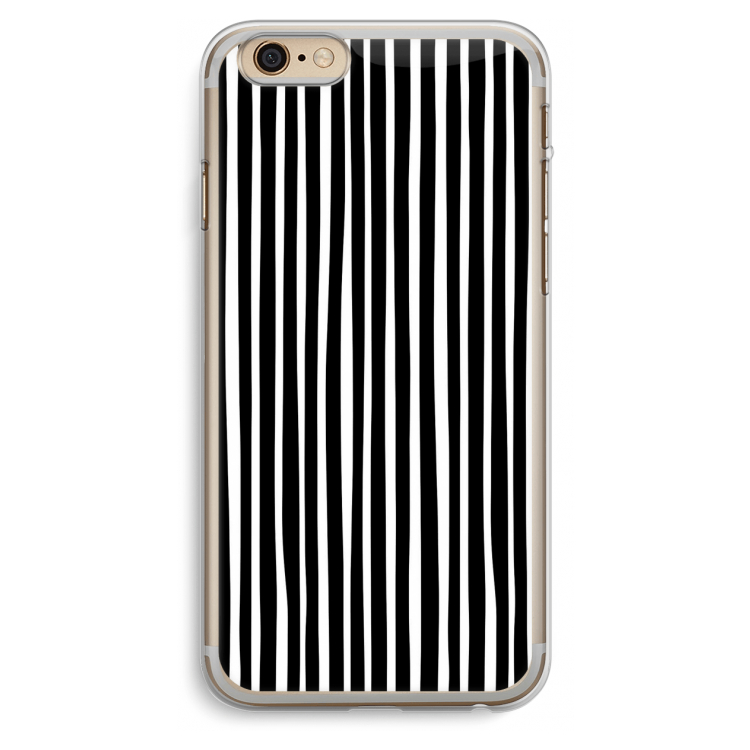 Stripes: iPhone 6 Plus / 6S Plus Transparant Hoesje