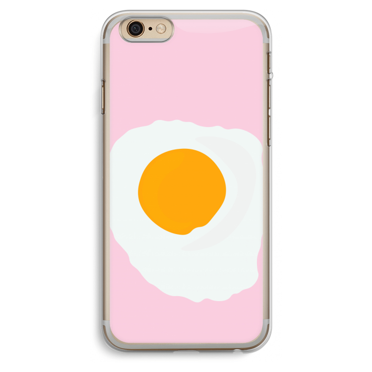 Sunny side up: iPhone 6 Plus / 6S Plus Transparant Hoesje