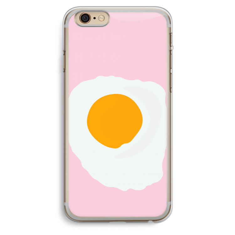 Sunny side up: iPhone 6 Plus / 6S Plus Transparant Hoesje