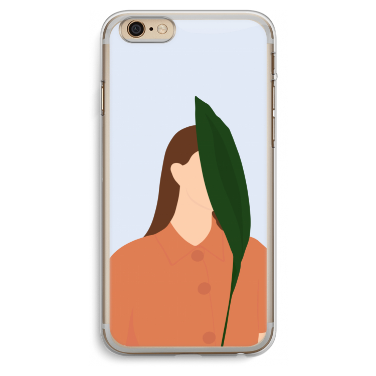 Leaf: iPhone 6 Plus / 6S Plus Transparant Hoesje
