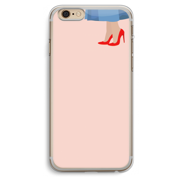 High heels: iPhone 6 Plus / 6S Plus Transparant Hoesje