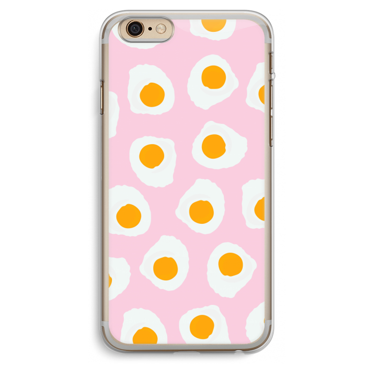 Dancing eggs: iPhone 6 Plus / 6S Plus Transparant Hoesje