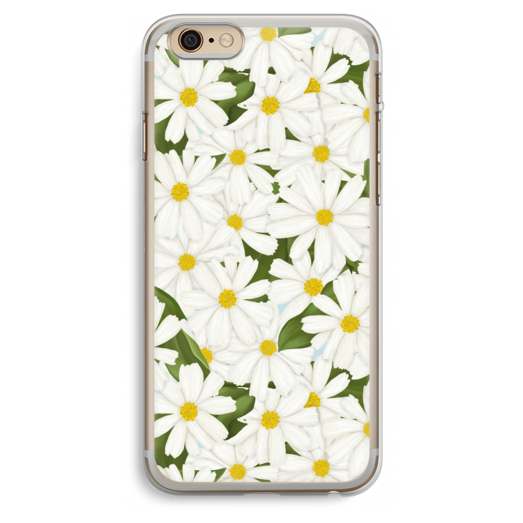 Summer Daisies: iPhone 6 Plus / 6S Plus Transparant Hoesje