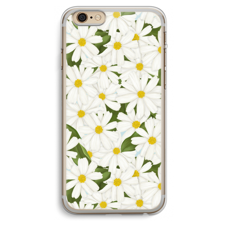 Summer Daisies: iPhone 6 Plus / 6S Plus Transparant Hoesje