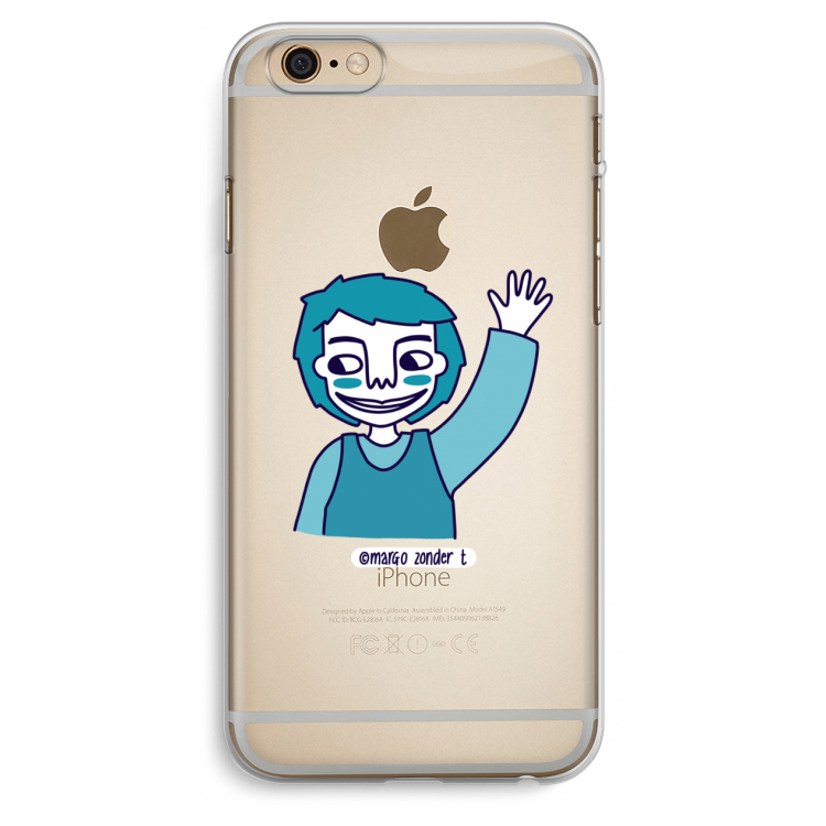 Zwaai: iPhone 6 Plus / 6S Plus Transparant Hoesje