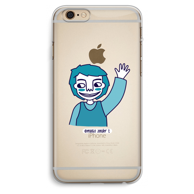 Zwaai: iPhone 6 Plus / 6S Plus Transparant Hoesje
