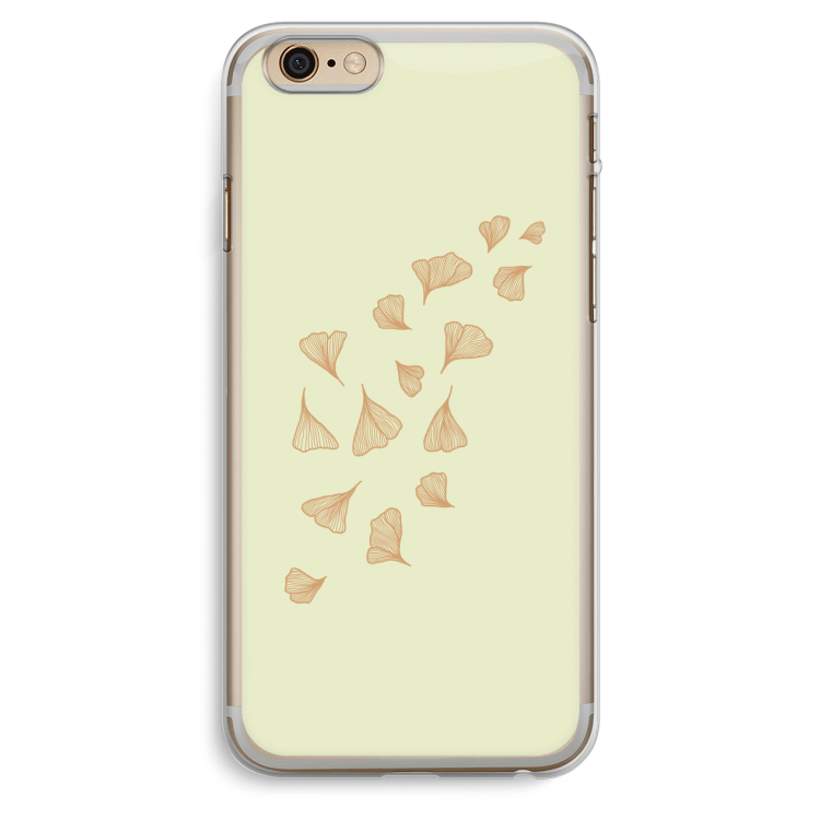 Falling Leaves: iPhone 6 Plus / 6S Plus Transparant Hoesje