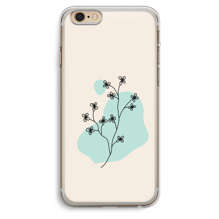 Love your petals: iPhone 6 Plus / 6S Plus Transparant Hoesje