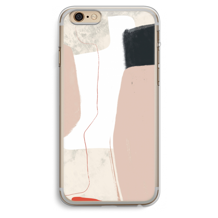 Lava: iPhone 6 Plus / 6S Plus Transparant Hoesje