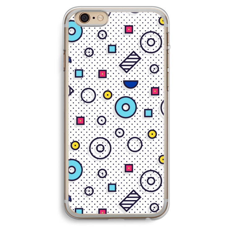 8-bit N°9: iPhone 6 Plus / 6S Plus Transparant Hoesje