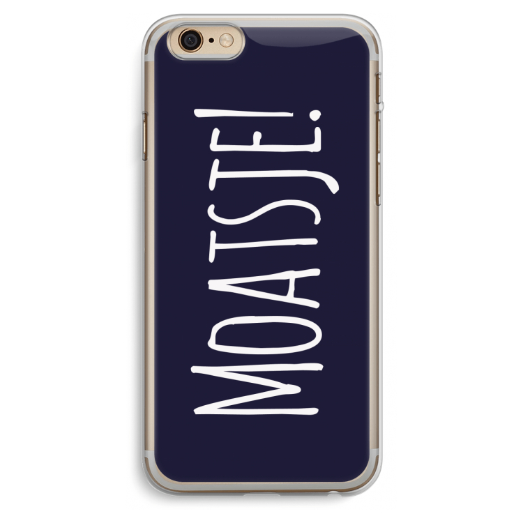 Moatsje!: iPhone 6 Plus / 6S Plus Transparant Hoesje