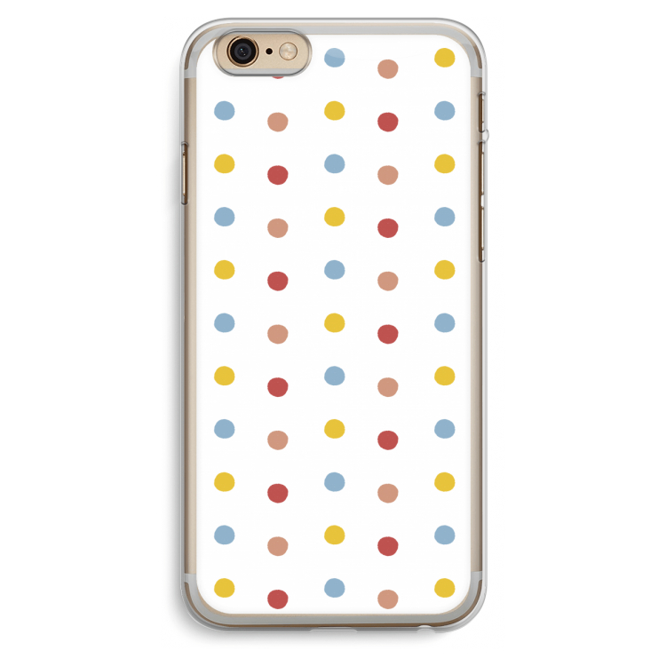 Bollen: iPhone 6 Plus / 6S Plus Transparant Hoesje