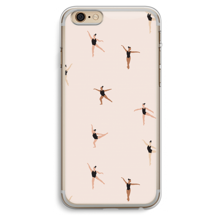 Dancing #1: iPhone 6 Plus / 6S Plus Transparant Hoesje