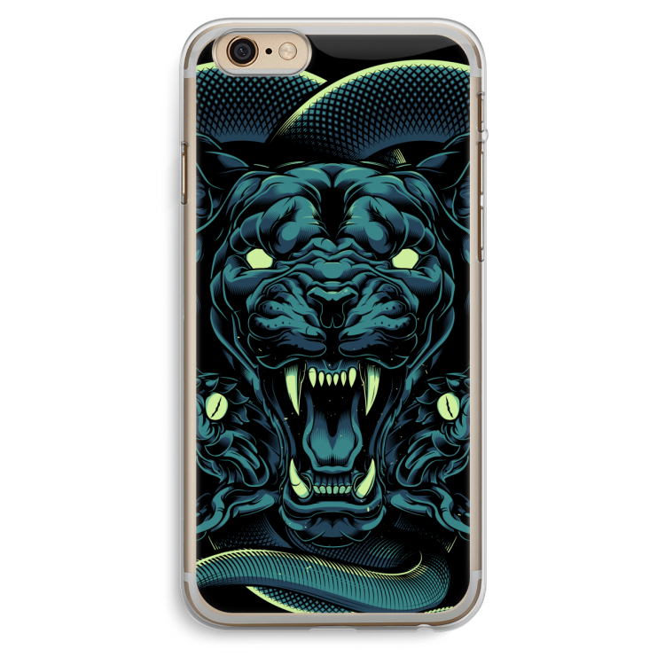 Cougar and Vipers: iPhone 6 Plus / 6S Plus Transparant Hoesje