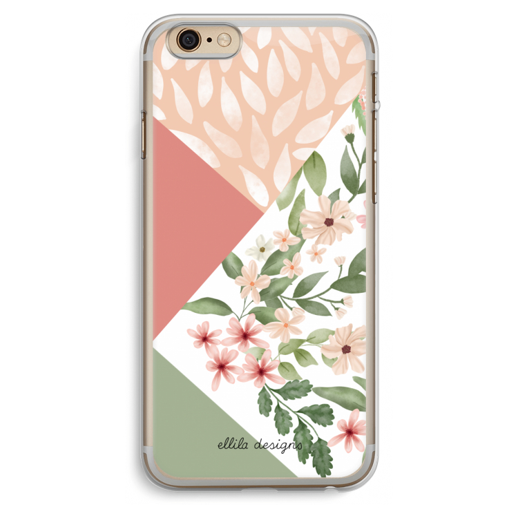 Sweet heaven geometrics: iPhone 6 Plus / 6S Plus Transparant Hoesje