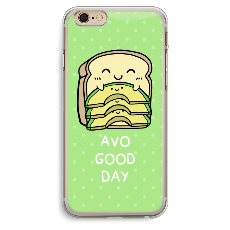 Avo Good Day: iPhone 6 Plus / 6S Plus Transparant Hoesje