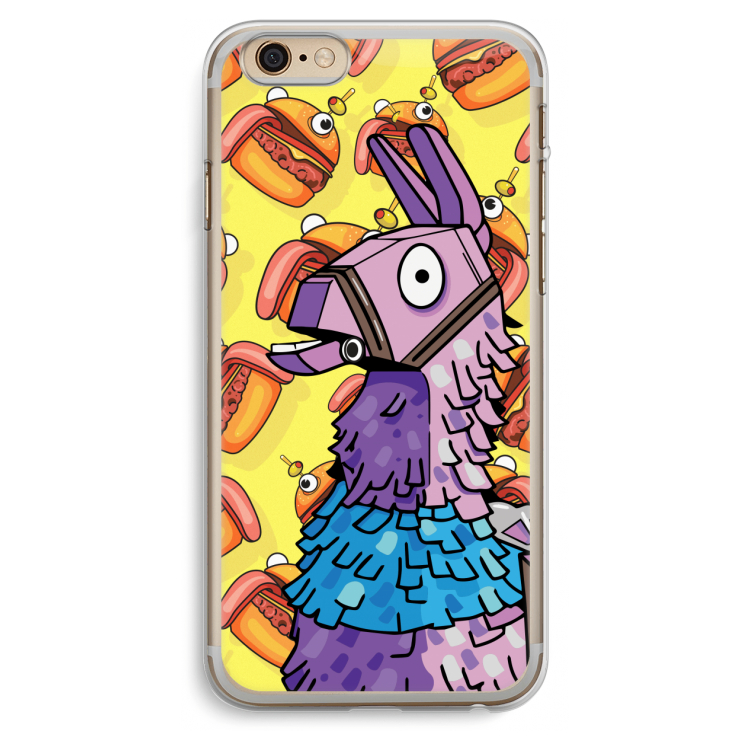 Loot Burger: iPhone 6 Plus / 6S Plus Transparant Hoesje