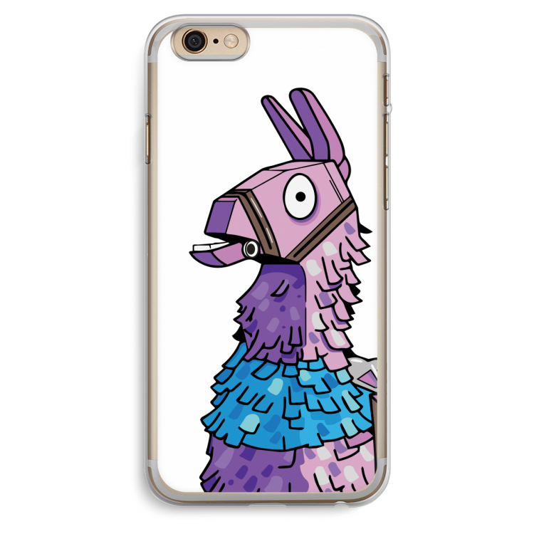 Lama: iPhone 6 Plus / 6S Plus Transparant Hoesje