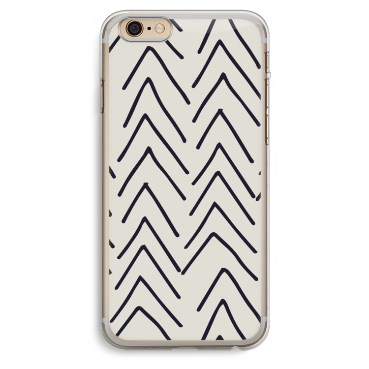 Marrakech Arrows: iPhone 6 Plus / 6S Plus Transparant Hoesje