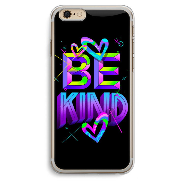 Be Kind: iPhone 6 Plus / 6S Plus Transparant Hoesje