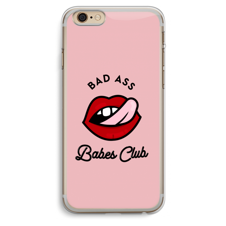 Badass Babes Club: iPhone 6 Plus / 6S Plus Transparant Hoesje