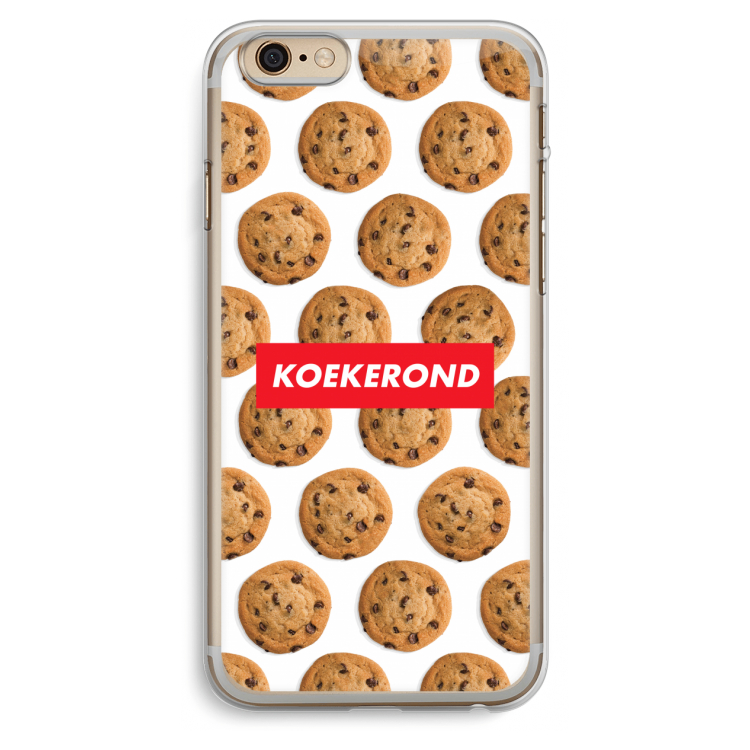 Koekerond: iPhone 6 Plus / 6S Plus Transparant Hoesje