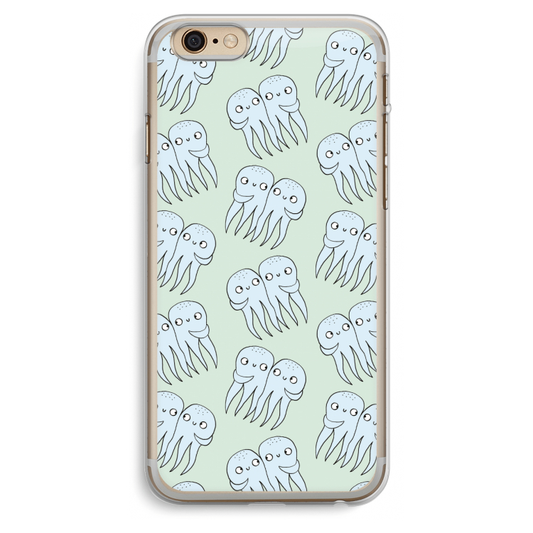 Octopussen: iPhone 6 Plus / 6S Plus Transparant Hoesje