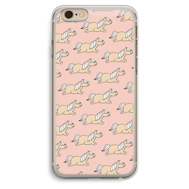 Ponys: iPhone 6 Plus / 6S Plus Transparant Hoesje