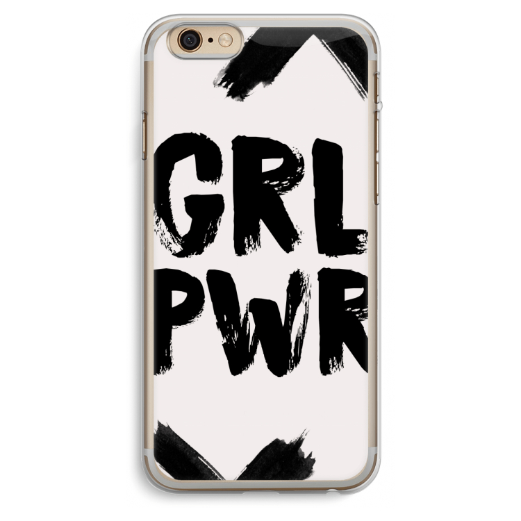 Girl Power #2: iPhone 6 Plus / 6S Plus Transparant Hoesje