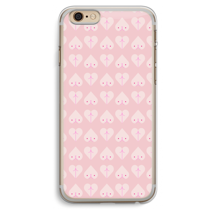 Ass 'n Titties: iPhone 6 Plus / 6S Plus Transparant Hoesje
