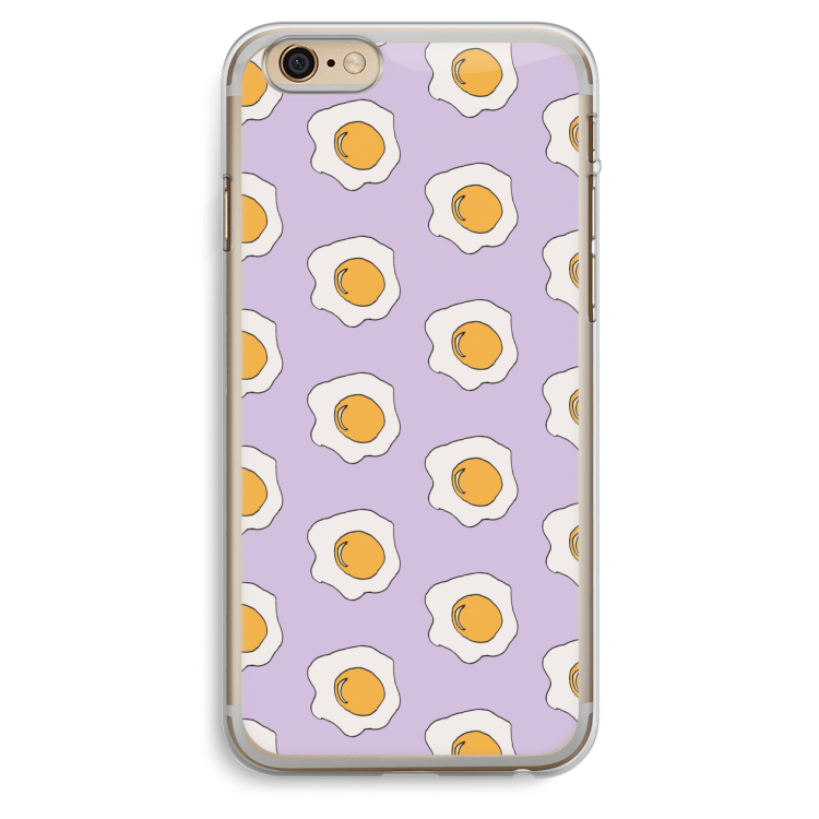 Bacon to my eggs #1: iPhone 6 Plus / 6S Plus Transparant Hoesje