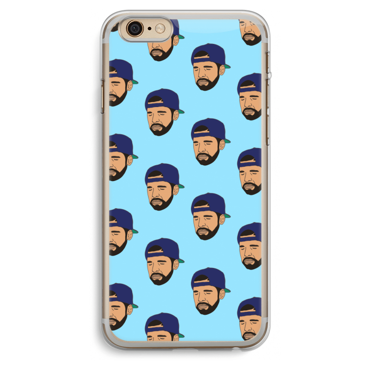 Drake Away: iPhone 6 Plus / 6S Plus Transparant Hoesje