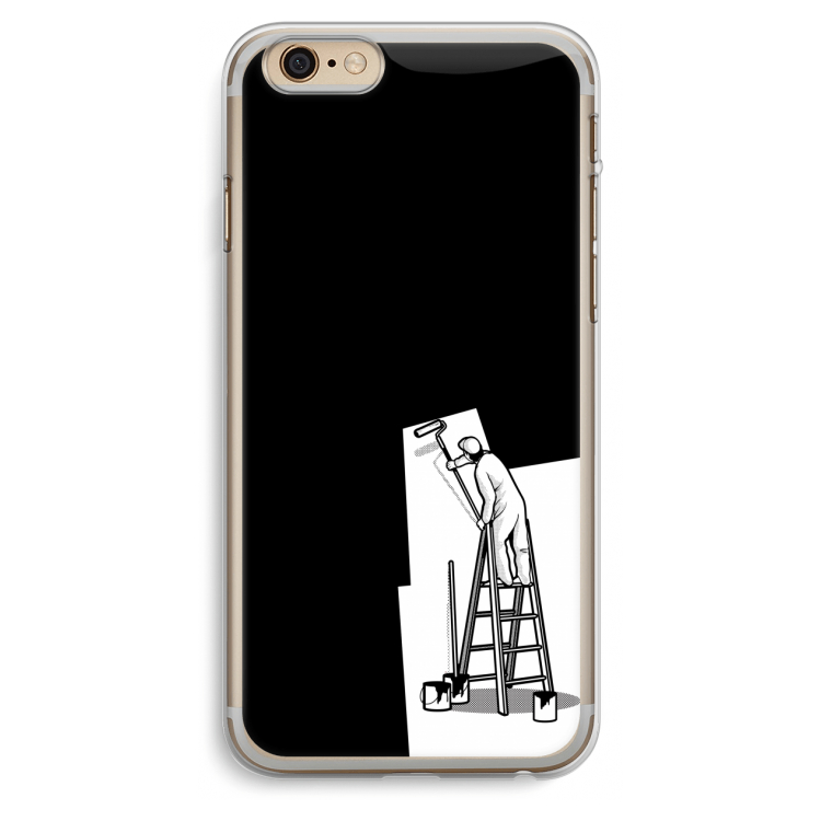 Musketon Painter: iPhone 6 Plus / 6S Plus Transparant Hoesje