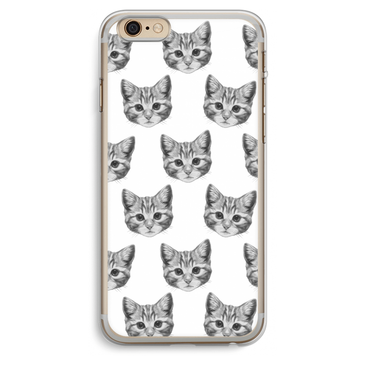Kitten: iPhone 6 Plus / 6S Plus Transparant Hoesje