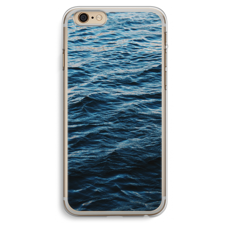 Oceaan: iPhone 6 Plus / 6S Plus Transparant Hoesje
