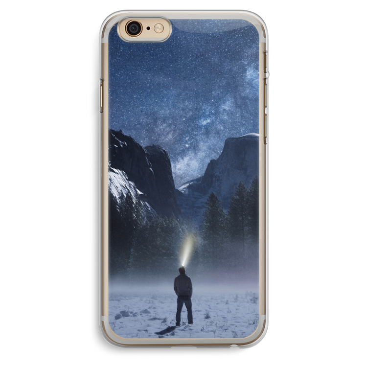 Wanderlust: iPhone 6 Plus / 6S Plus Transparant Hoesje