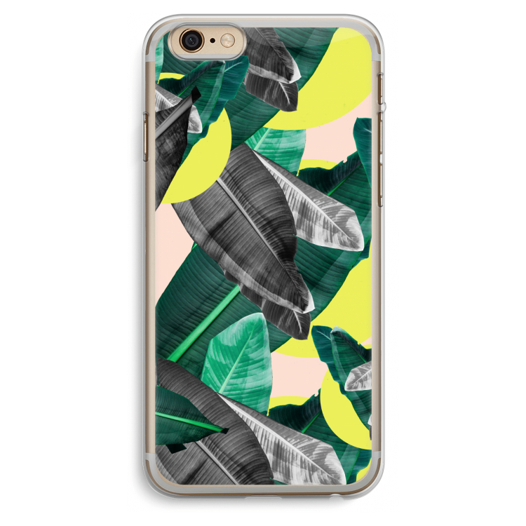 Fantasie jungle: iPhone 6 Plus / 6S Plus Transparant Hoesje