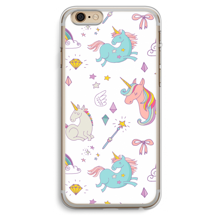 Fantasiewereld: iPhone 6 Plus / 6S Plus Transparant Hoesje
