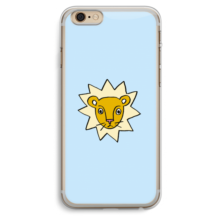 Kleine leeuw: iPhone 6 Plus / 6S Plus Transparant Hoesje
