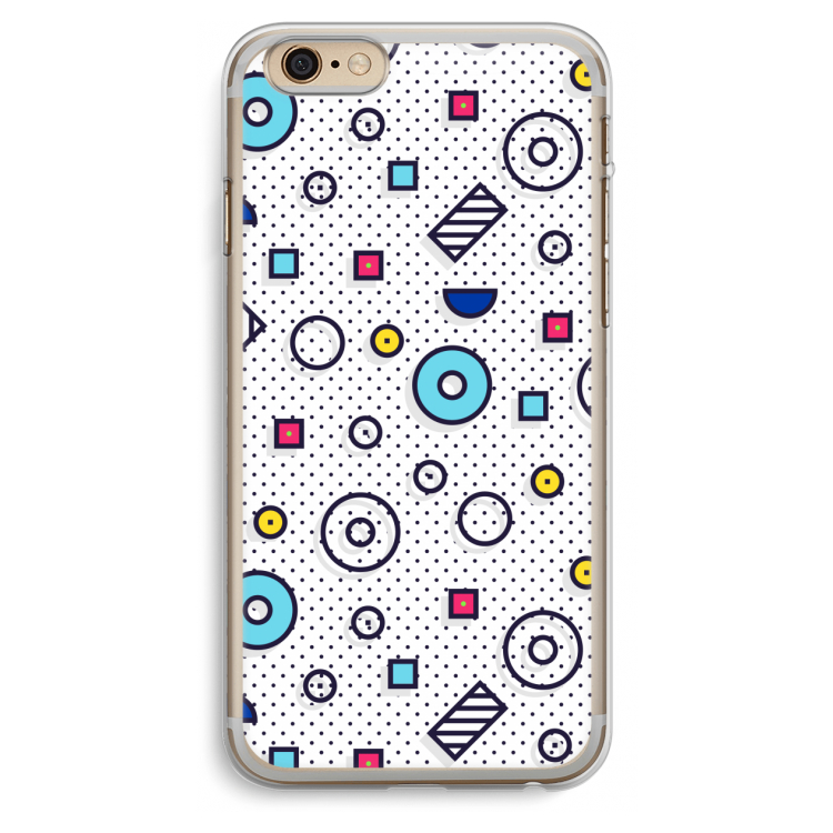 8-bit N°9: iPhone 6 Plus / 6S Plus Transparant Hoesje