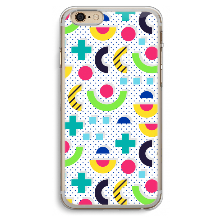 8-bit N°1: iPhone 6 Plus / 6S Plus Transparant Hoesje