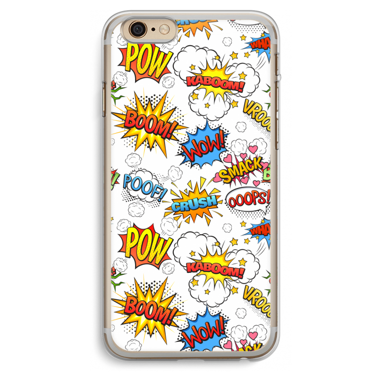 Pow Smack: iPhone 6 Plus / 6S Plus Transparant Hoesje