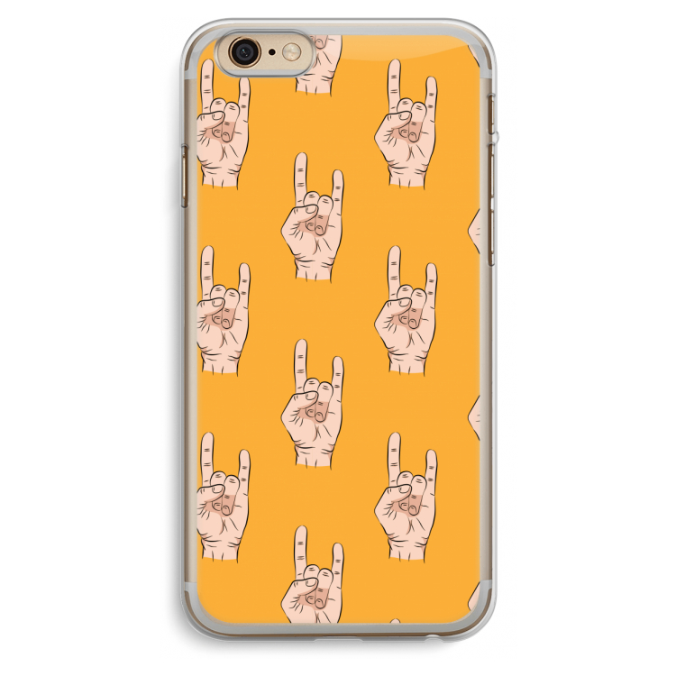 Rock: iPhone 6 Plus / 6S Plus Transparant Hoesje