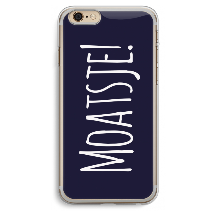 Moatsje!: iPhone 6 Plus / 6S Plus Transparant Hoesje