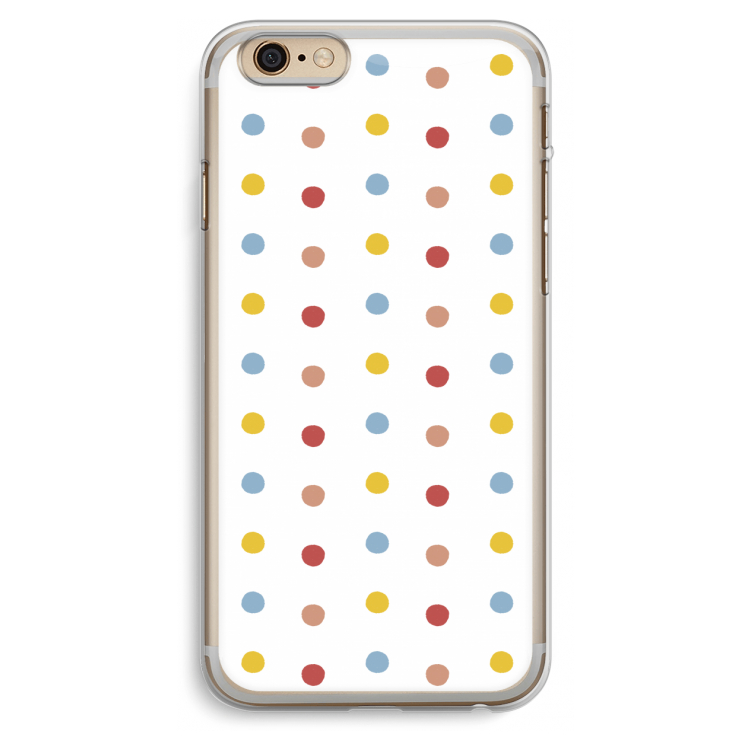 Bollen: iPhone 6 Plus / 6S Plus Transparant Hoesje