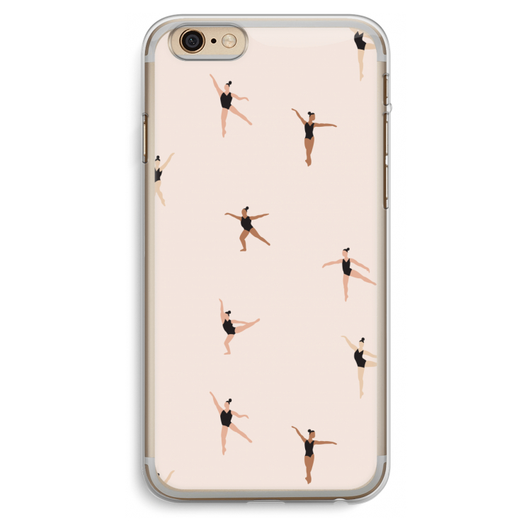 Dancing #1: iPhone 6 Plus / 6S Plus Transparant Hoesje