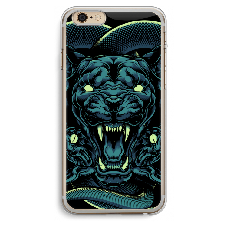 Cougar and Vipers: iPhone 6 Plus / 6S Plus Transparant Hoesje